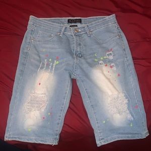 Size 14 Demi jean shorts